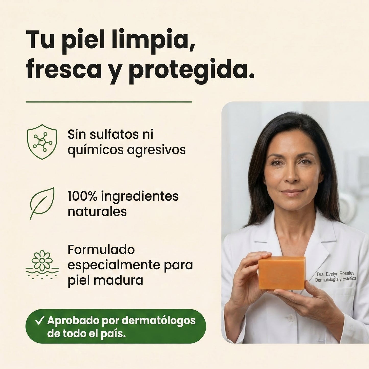 Jabón Natural Pure Balance de Caqui